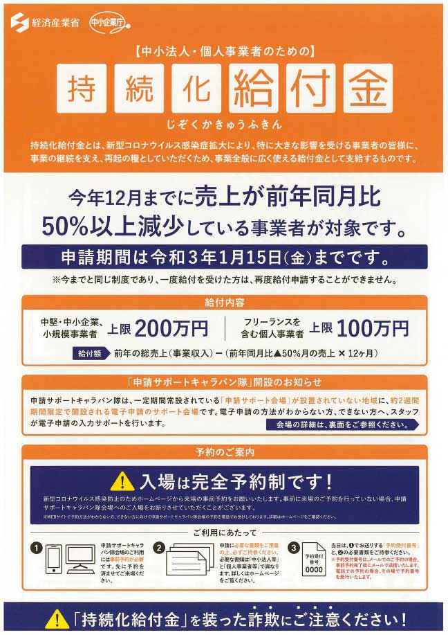 給付金詐欺