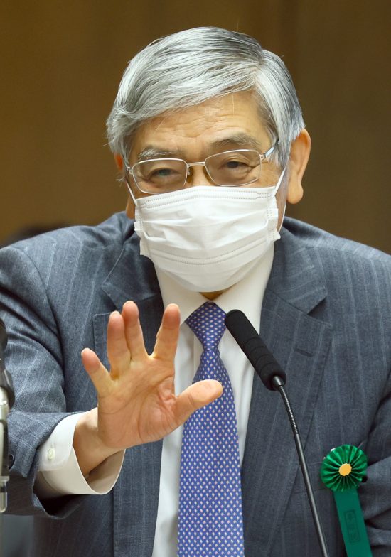 日銀の黒田東彦総裁