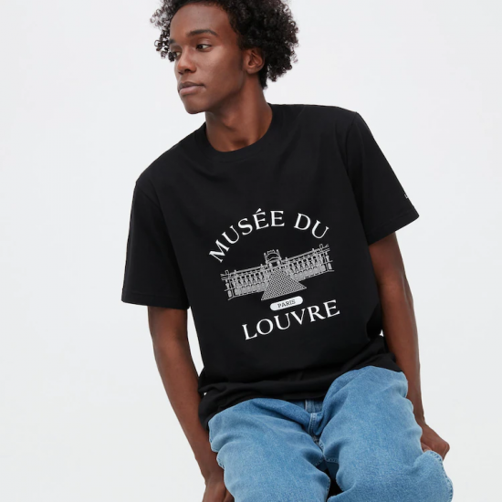 ミュージアムズ・オブ・ザ・ワールド コレクション UT グラフィックTシャツ Louvre（半袖・レギュラーフィット）