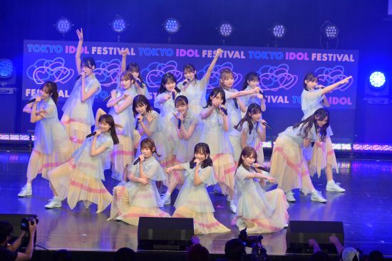 TIF2022  HOT STAGEに日向坂46が登場