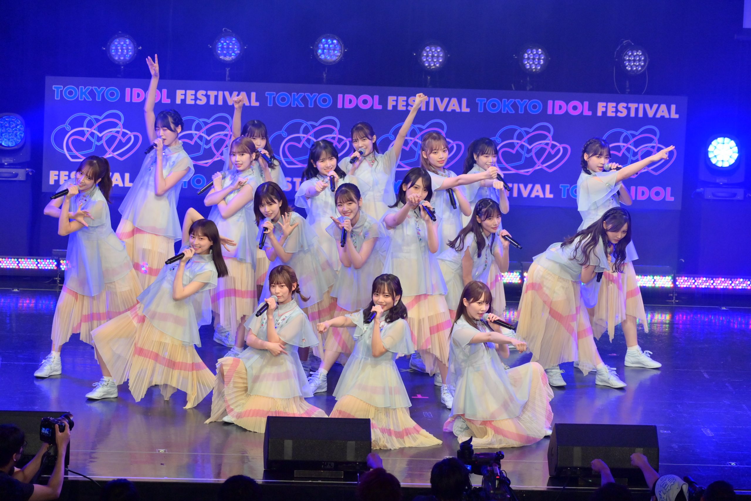 TIF2022 HOT STAGEに日向坂46が登場