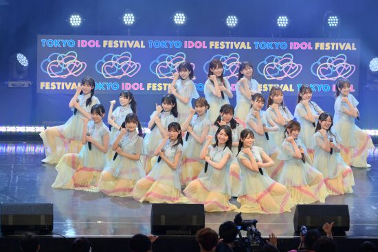 TIF2022  HOT STAGEに日向坂46が登場