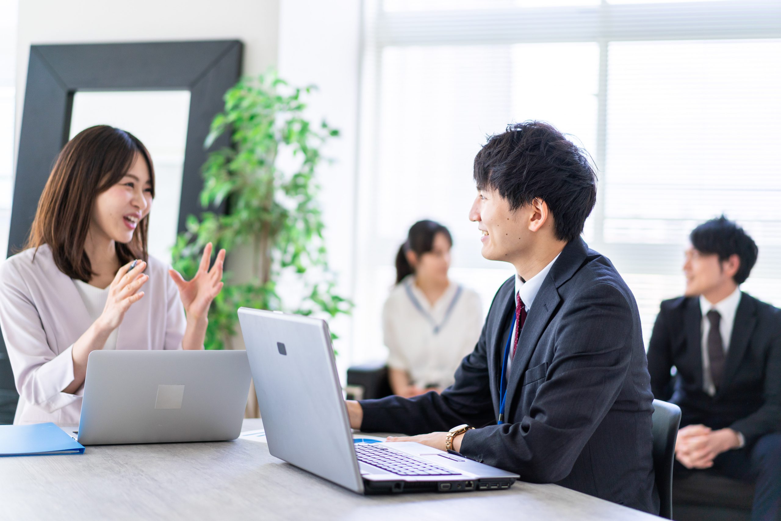 会話上手な男性