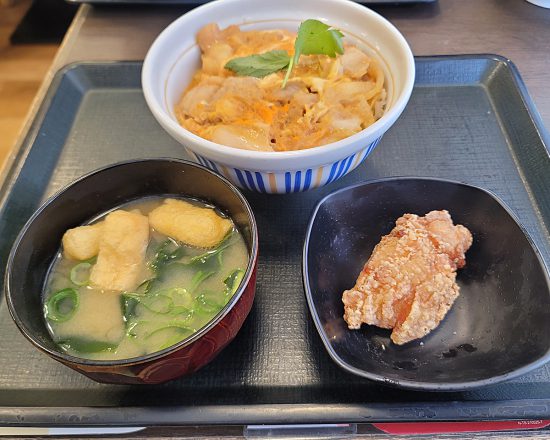 なか卯　親子丼