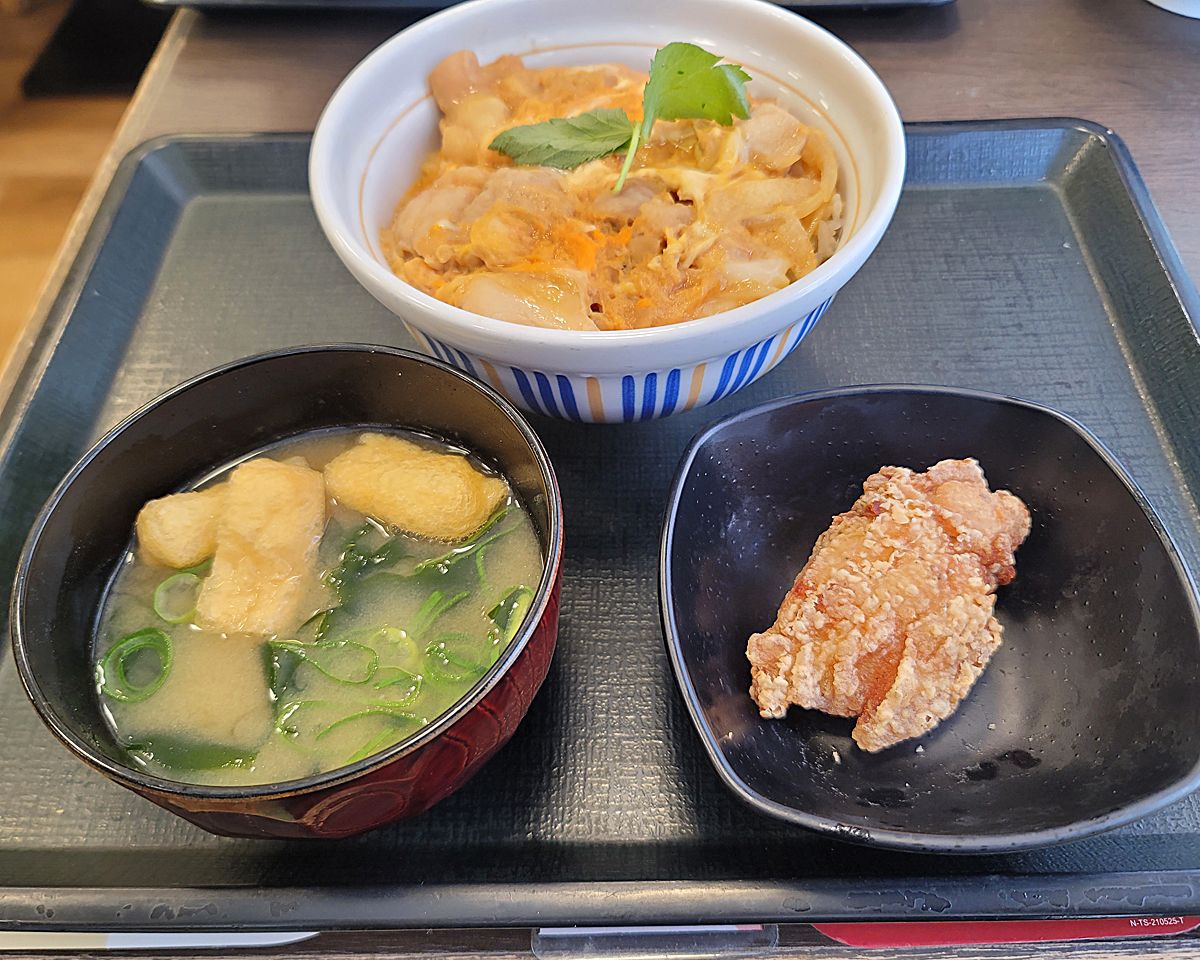 なか卯　親子丼