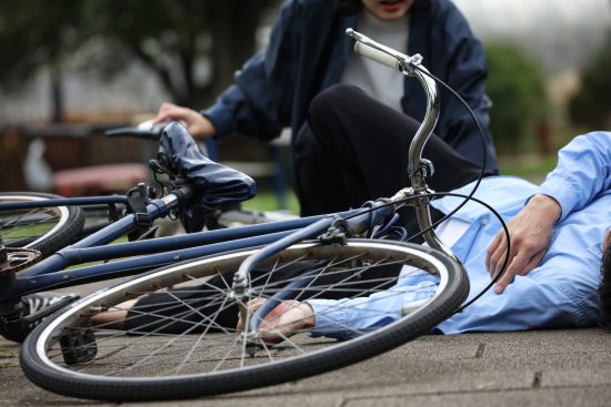 自転車の事故