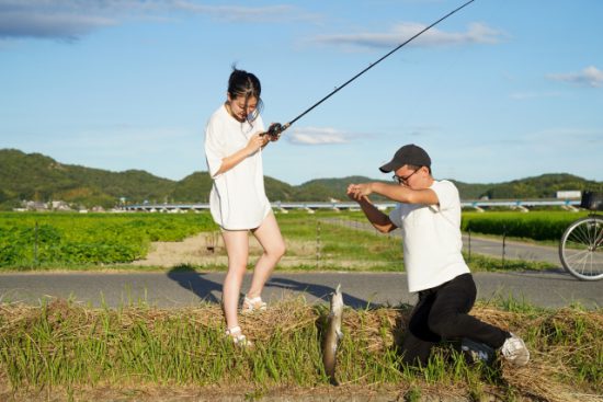 魚釣り