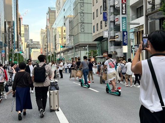 銀座ホコ天暴走