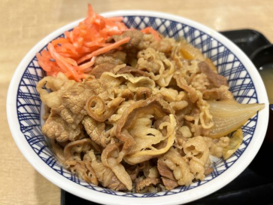 吉野家の牛丼