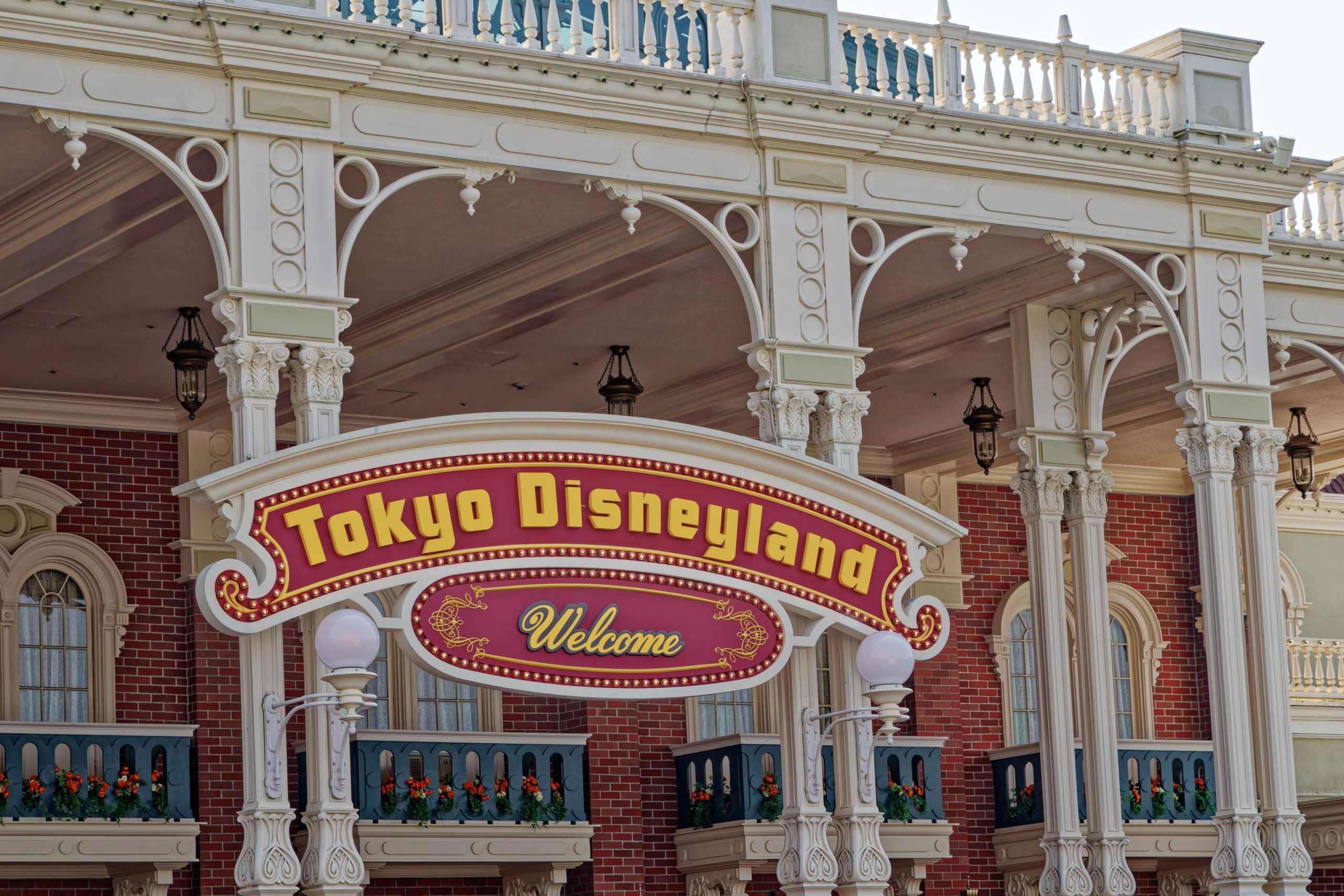 東京ディズニーランド　入口