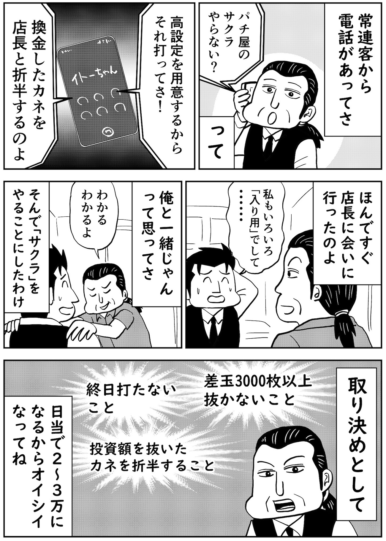 パチンコ漫画