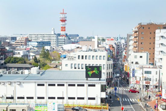 国分寺駅北口周辺の風景