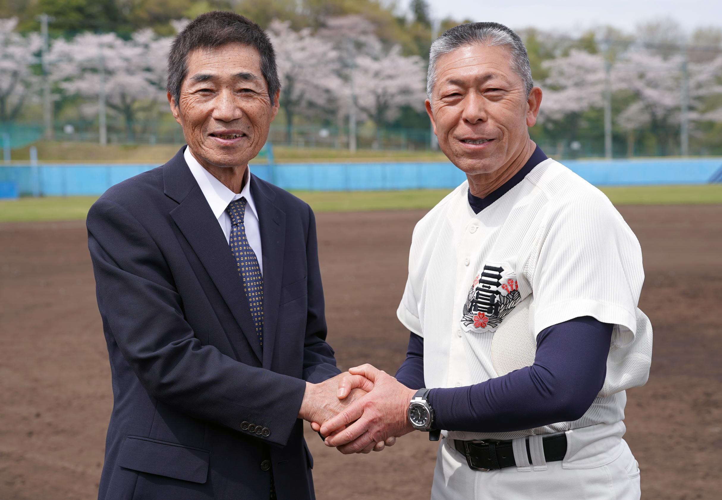 前田三夫氏と小倉全由氏