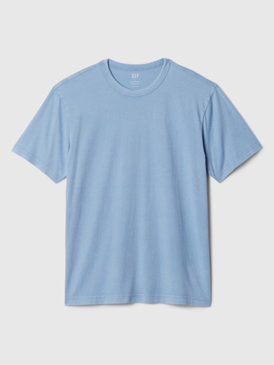 GAP　ヴィンテージウォッシュ クルーネックTシャツ(ユニセックス)