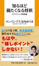 知るほど観たくなる将棋　ドラマティック将棋論