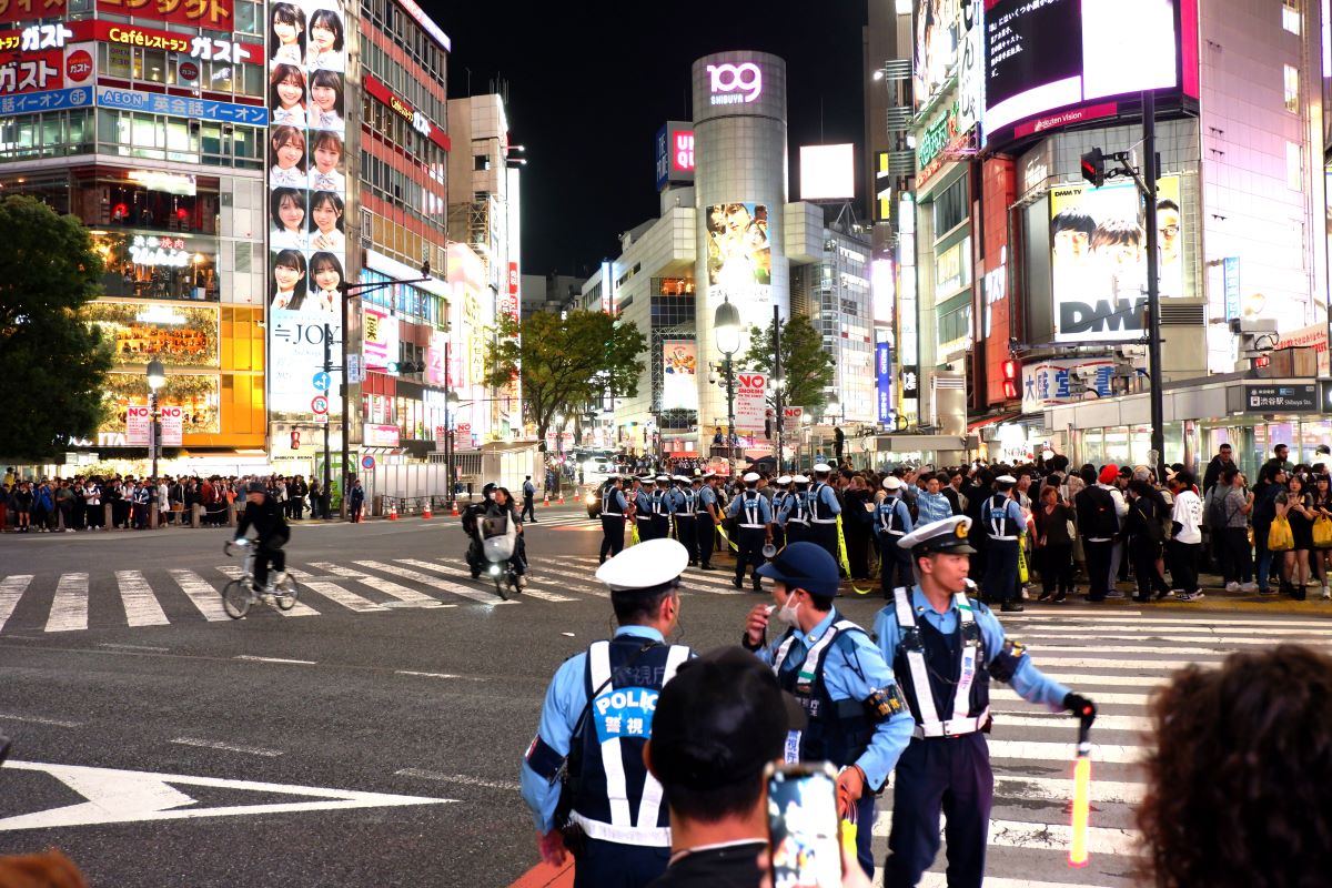 渋谷スクランブル交差点