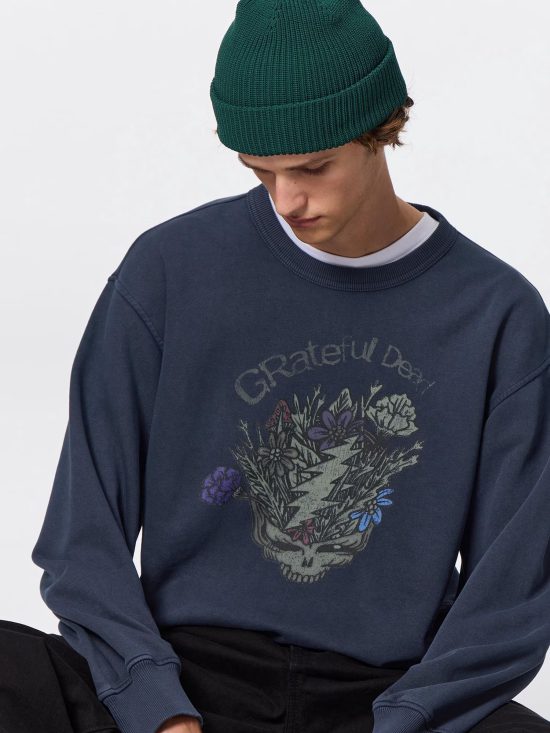 >ウォッシュドスウェットプルオーバー Grateful Dead