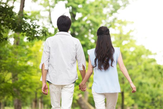 幸せな結婚生活がずっと続く女性