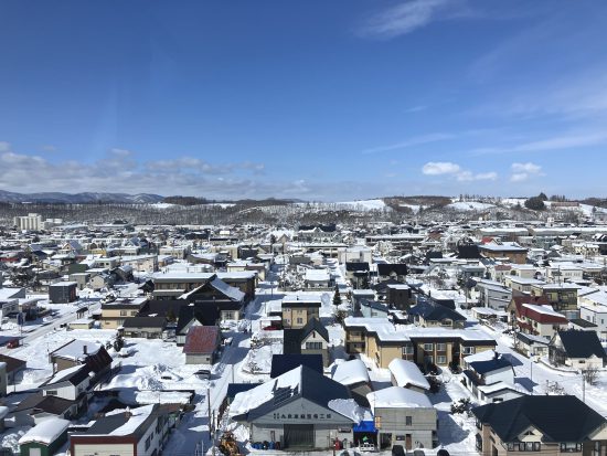 四季の塔から見た美瑛町
