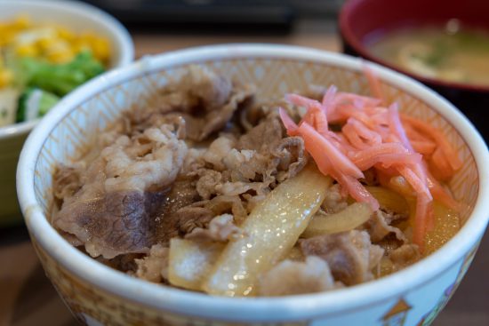 すき家 牛丼並