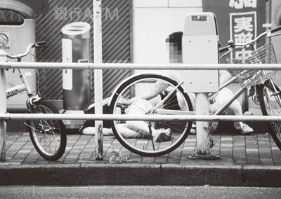 泥酔女　街中　画像泥酔 